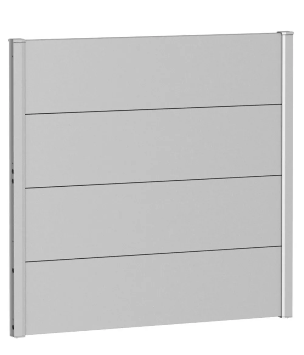 biohort Sichtschutz - Sichtschutz, ca. B100/H90 cm Silber