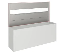 biohort Sichtschutz mit Acrylglas für HochBeet 4x1, ca. B397/H91/T4 cm Quarzgrau Online