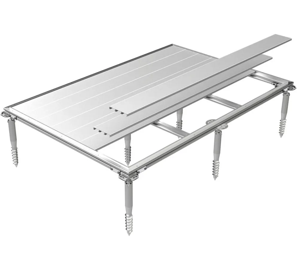 biohort Gartenschränke & Minigaragen > SmartBase Plus MiniGarage L, ca. B140/H65/T198 cm