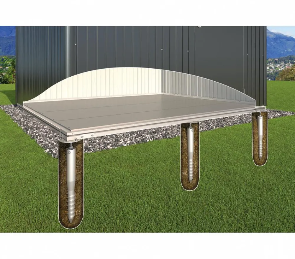 biohort Böden & Fundamente - SmartBase PLUS, verschiedene Varianten Silber