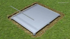 biohort Böden & Fundamente - SmartBase PLUS, verschiedene Varianten Silber