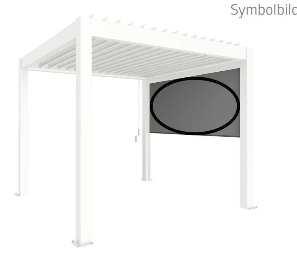biohort Sonnenschutzrollo Gr. 3 m, ca. B272/H235/T10 cm Weiß Online
