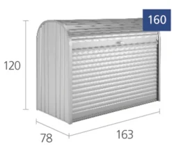 biohort StoreMax® 160 Quarzgrau Clearance
