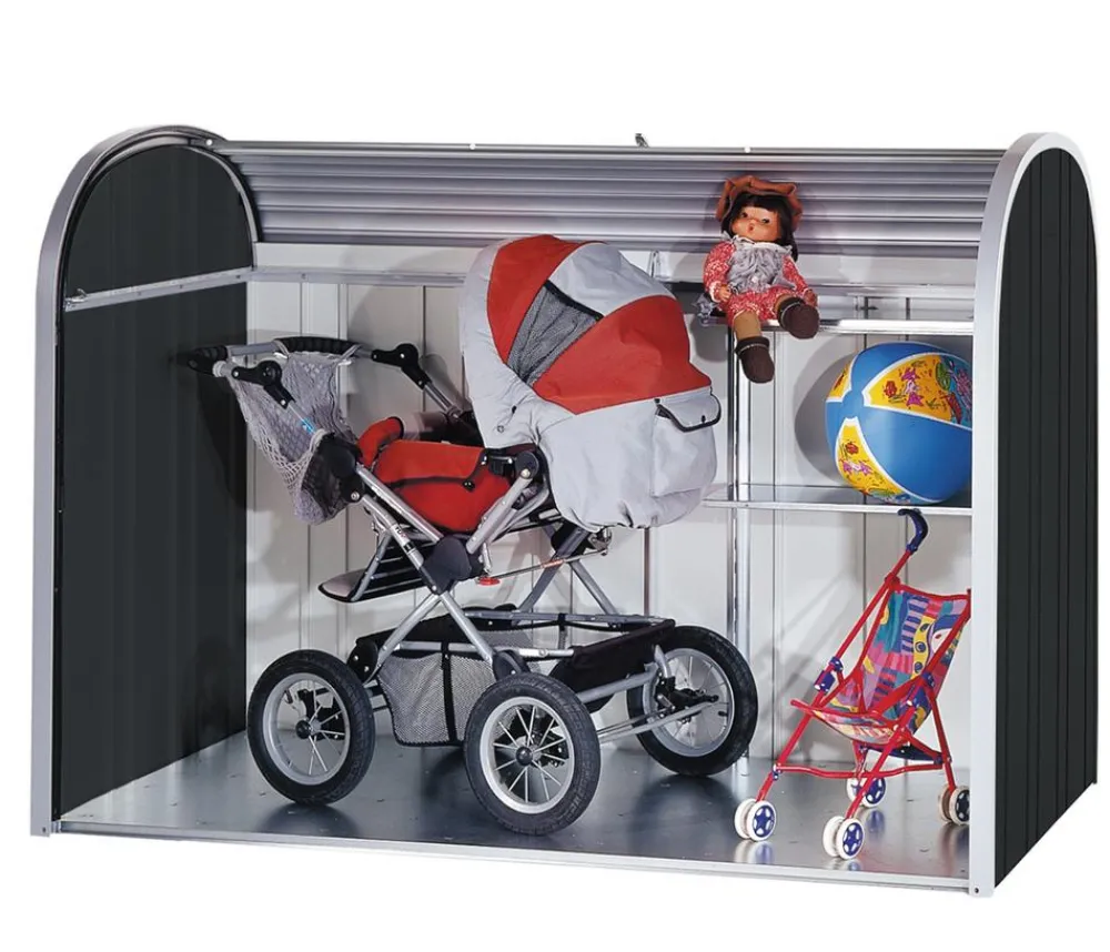 biohort Gartenschränke & Minigaragen - StoreMax® 160 Dunkelgrau