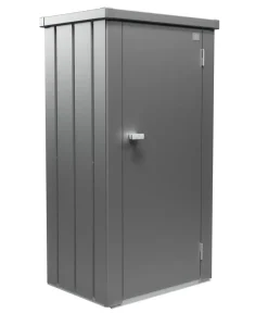 biohort Gartenschränke & Minigaragen - Terrassenschrank Julia M, ca. B77,7/H140,2/T57 cm Quarzgrau