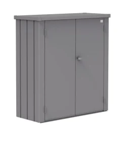 biohort Gartenschränke & Minigaragen - Terrassenschrank Romeo® Quarzgrau
