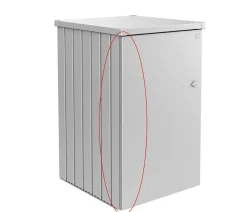 biohort Fenster & Türen - Türanschlag links passend für Mülltonnenbox Alex