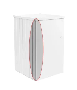 biohort Fenster & Türen - Türanschlag links passend für Mülltonnenbox Alex