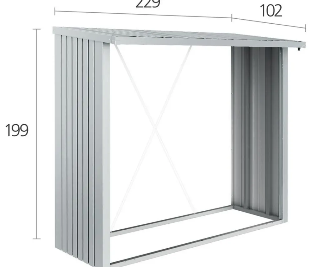biohort Kaminholzregale > WoodStock® 230