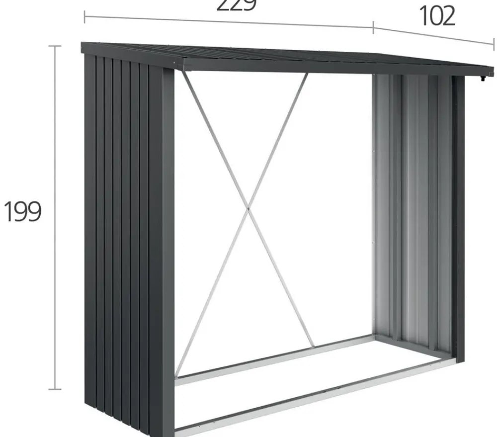 biohort WoodStock® 230 Dunkelgrau Sale