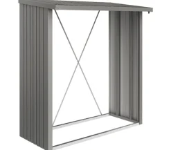 biohort WoodStock® 150 für Kaminholz Quarzgrau Outlet