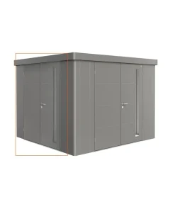 biohort zusätzliche Doppeltür für Gerätehaus Neo Silber Sale