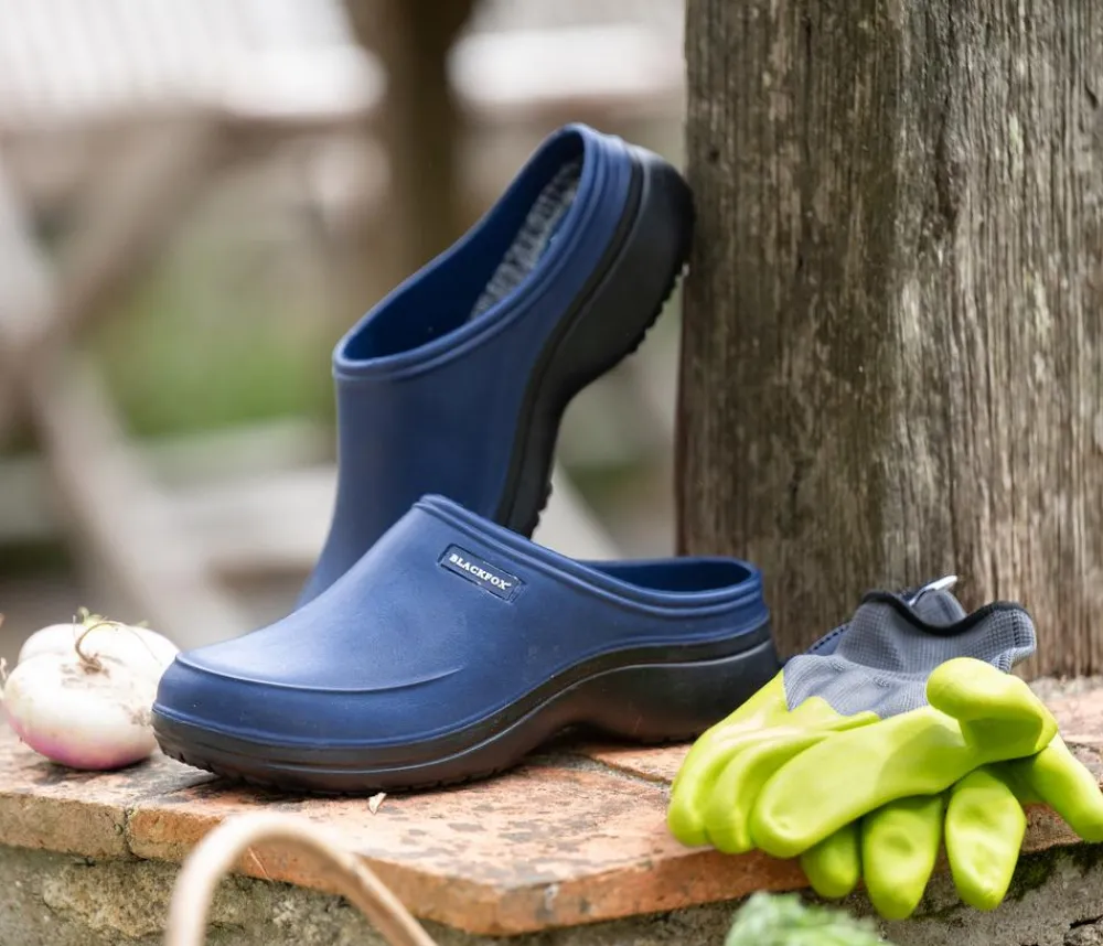 AJS Blackfox Gartenschuhe & Hausschuhe - Blackfox Clog Mellow Blau