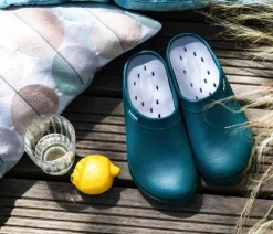 AJS Blackfox Gartenschuhe & Hausschuhe - Blackfox Clogs Evasion Dunkelgrün