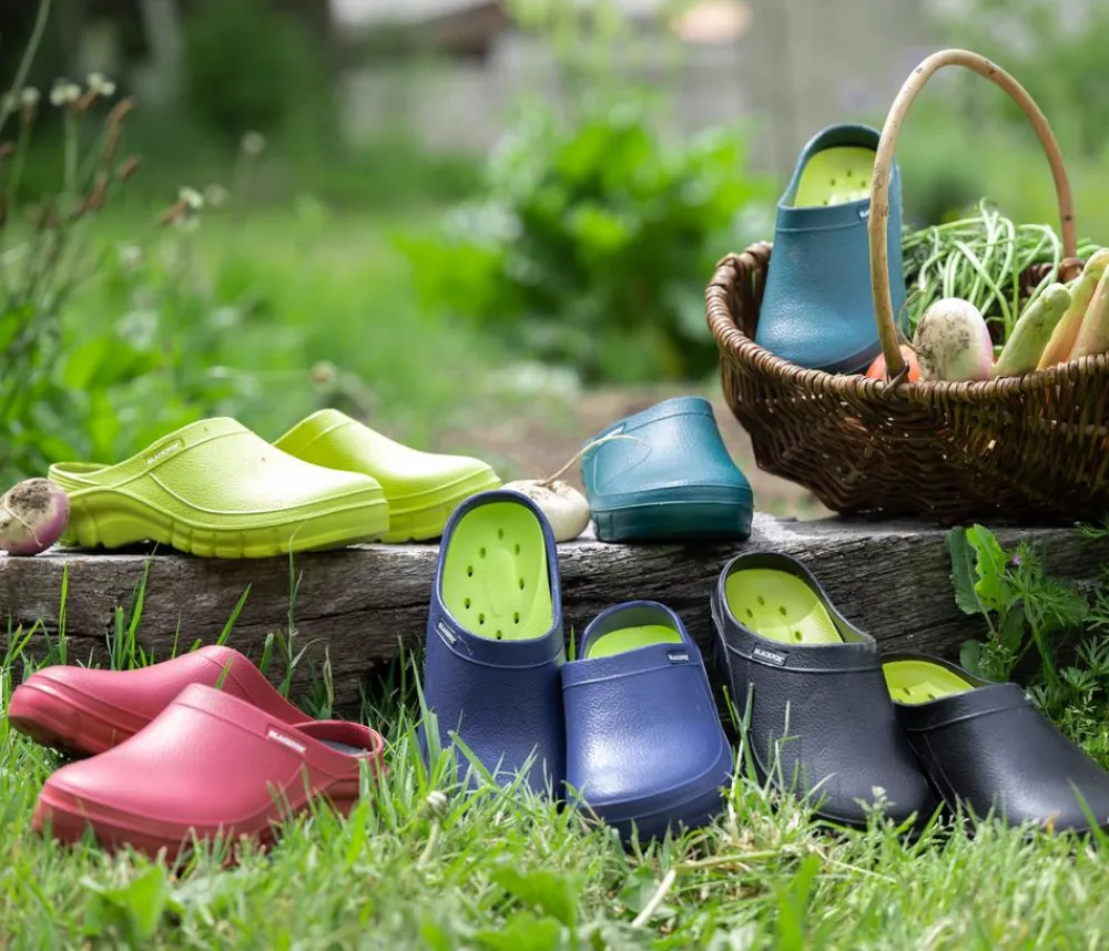 AJS Blackfox Gartenschuhe & Hausschuhe - Blackfox Clogs Evasion Schwarz