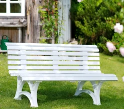 Blome 3-Sitzer Gartenbänke|Gartenbänke Kunststoff > Bank Helgoland, 3-Sitzer