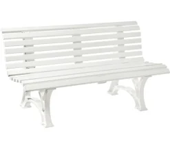 Blome 3-Sitzer Gartenbänke|Gartenbänke Kunststoff > Bank Helgoland, 3-Sitzer