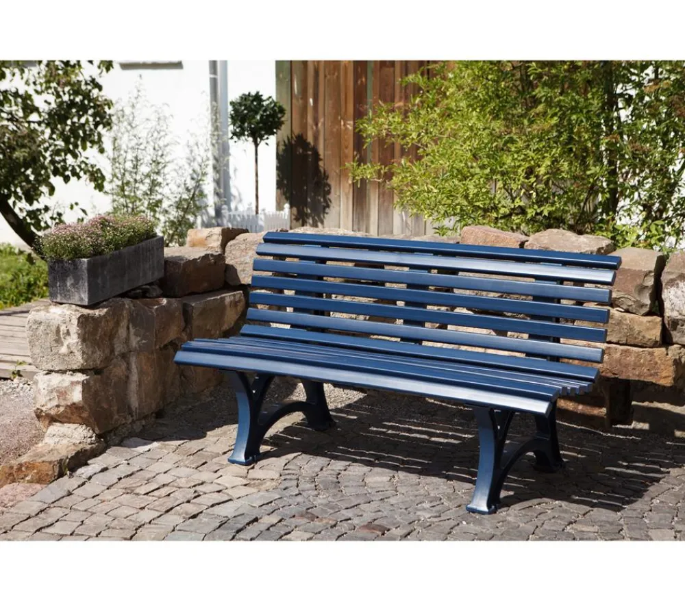 Blome 3-Sitzer Gartenbänke|Gartenbänke Kunststoff > Bank Helgoland, 3-Sitzer
