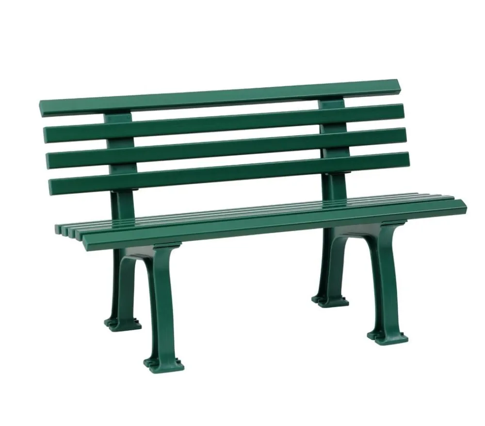 Blome 2-Sitzer Gartenbänke|Gartenbänke Kunststoff - Bank Ibiza, 2-Sitzer Grün