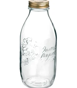 Bormioli Einkochautomaten & Zubehör - Rocco Quattro Stagioni Schraubflasche, 1000 ml
