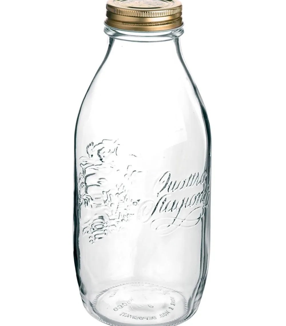 Bormioli Einkochautomaten & Zubehör - Rocco Quattro Stagioni Schraubflasche, 1000 ml