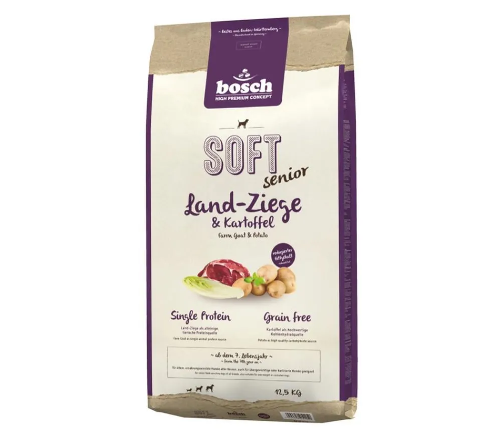 bosch Tiernahrung Trockenfutter Hund > bosch Soft Trockenfutter für Hunde Senior, Ziege & Kartoffel