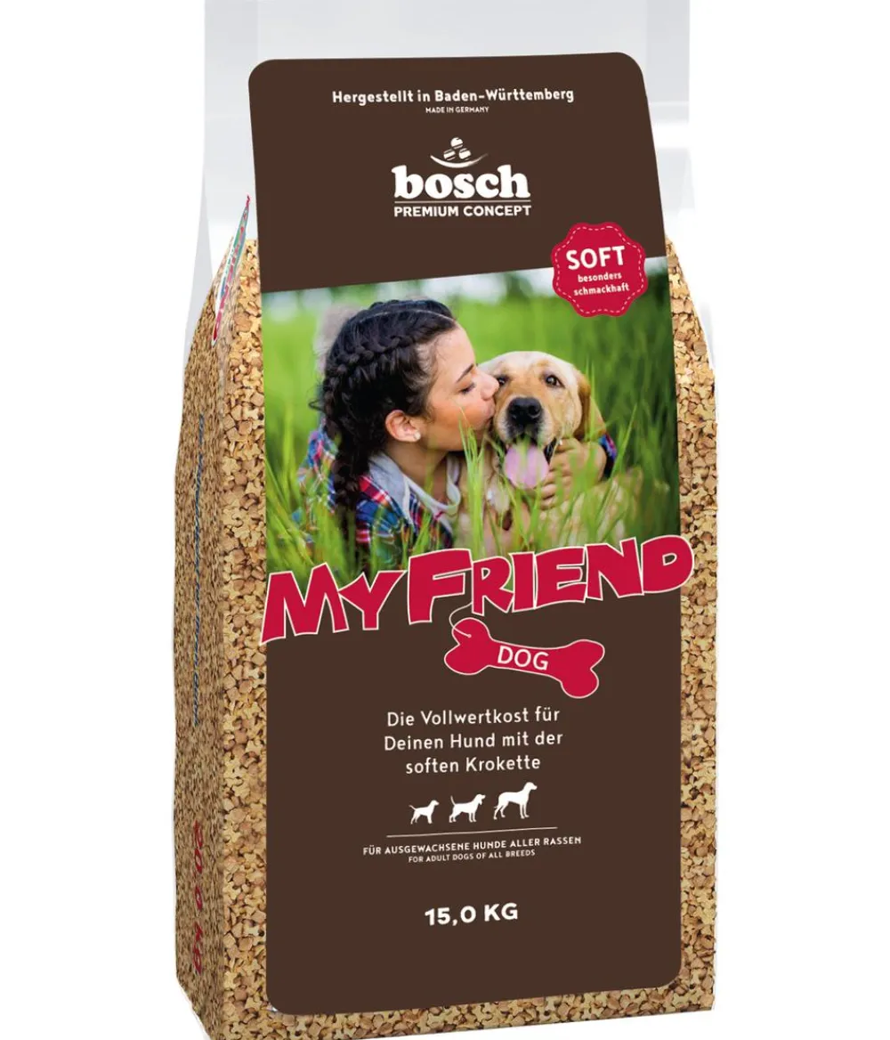 bosch Tiernahrung Trockenfutter Hund > bosch Trockenfutter für Hunde My Friend Softbrocken