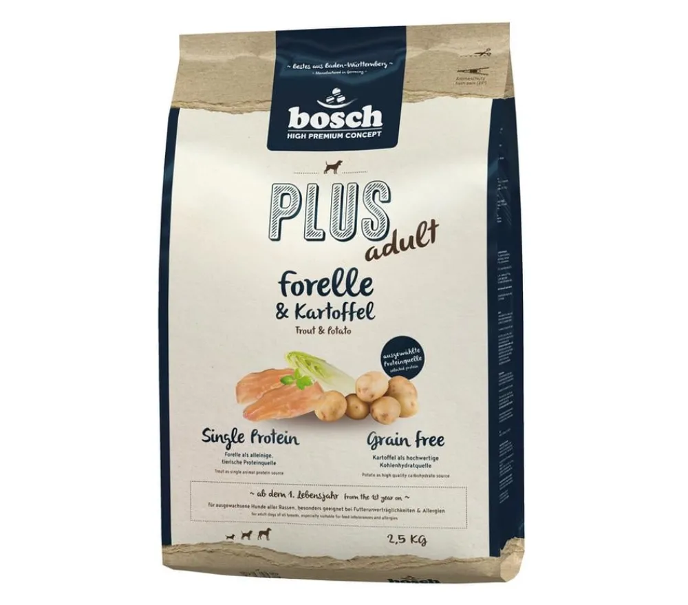 bosch Tiernahrung Trockenfutter Hund > bosch Trockenfutter für Hunde Plus, getreidefrei