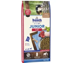 bosch Tiernahrung bosch Trockenfutter für Hunde High Premium Junior, Lamm & Reis New