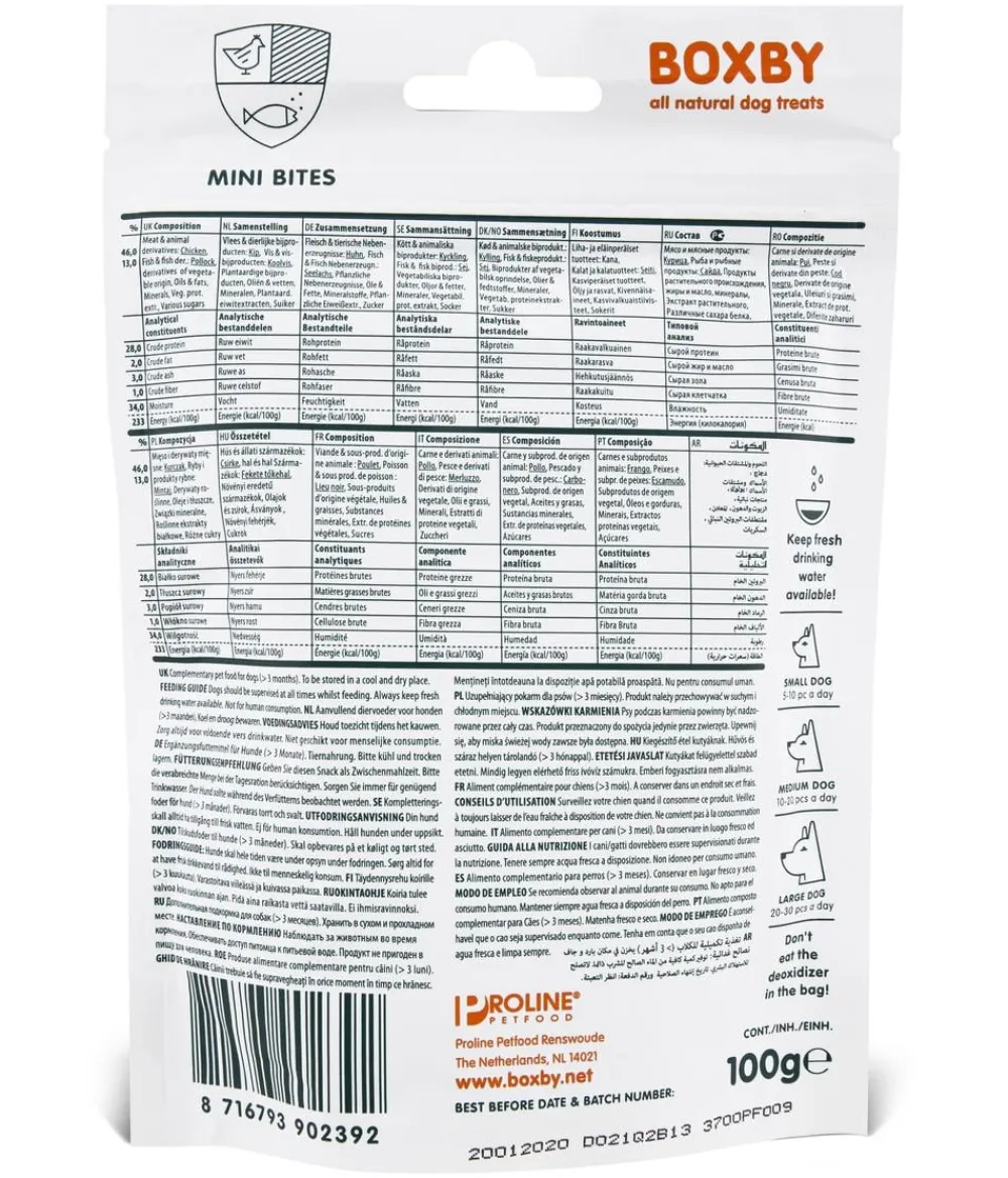 Boxby Hundesnack Mini Bites Puppy & Adult Clearance