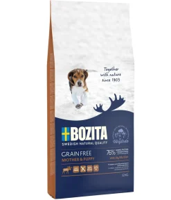 Bozita Trockenfutter für Hunde Grain Free Mother & Puppy, Elch Discount