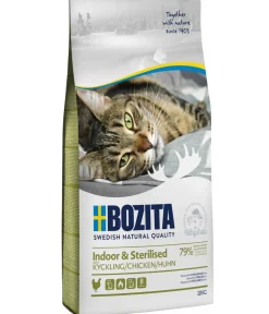 Bozita Trockenfutter für Katzen Indoor & Sterilised Chicken, Huhn, 10 kg Outlet