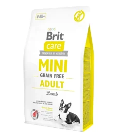 Brit care Trockenfutter Hund - Trockenfutter für Hunde Mini Adult, Lamm