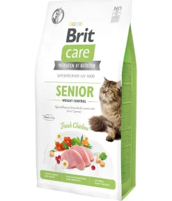 Brit care Trockenfutter Katze > Trockenfutter für Katzen Senior Weight Control, Huhn