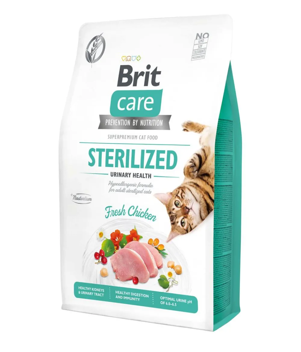 Brit care Trockenfutter Katze > Trockenfutter für Katzen Sterilized Urinary Health Adult, Huhn