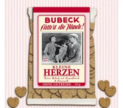 Bubeck Hundeleckerlies - Hundesnack Kleine Herzen, 210 g