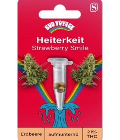 Bud Voyage Mehr Saatgut > Hanfsamen Heiterkeit Strawberry Smile, 3 Stk.