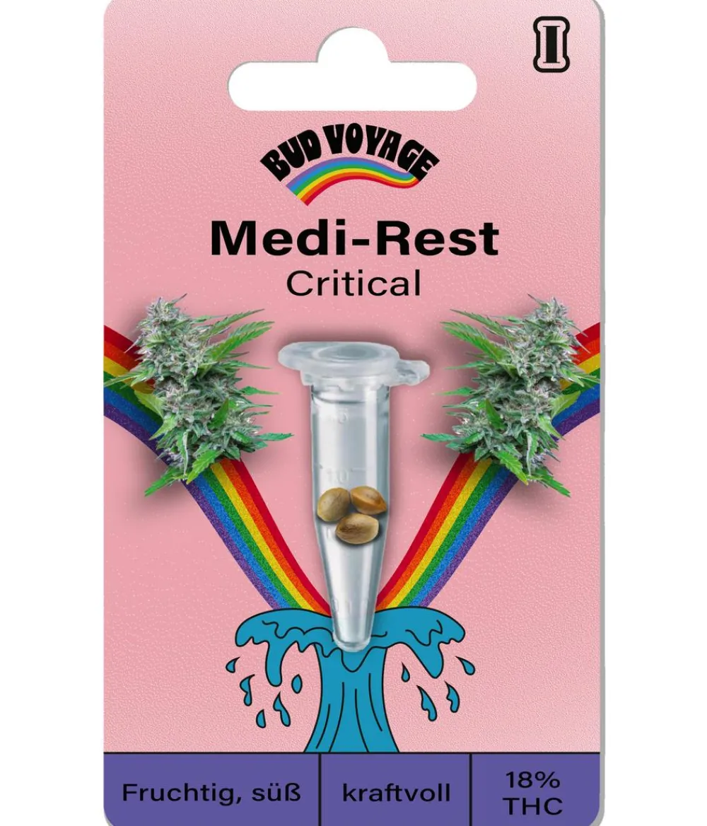 Bud Voyage Hanfsamen Medi-Rest Critical, 3 Stk. Best