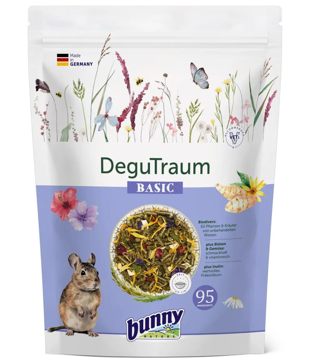 bunny NATURE Kleintierfutter - bunny® NATURE Degufutter DeguTraum BASIC