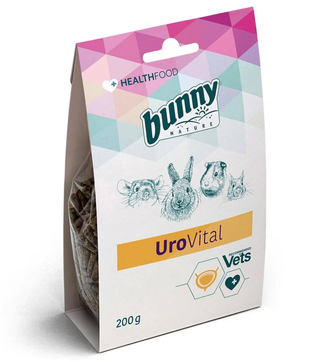 bunny NATURE Nahrungsergänzung Für Tiere|Nahrungsergänzung Kleintiere - bunny® NATURE Ergänzungsfutter Health Food & Care UroVital, 200 g