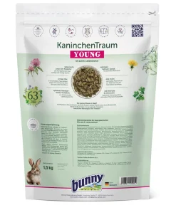 bunny NATURE Kleintierfutter > bunny® NATURE Kaninchenfutter KaninchenTraum HERBS