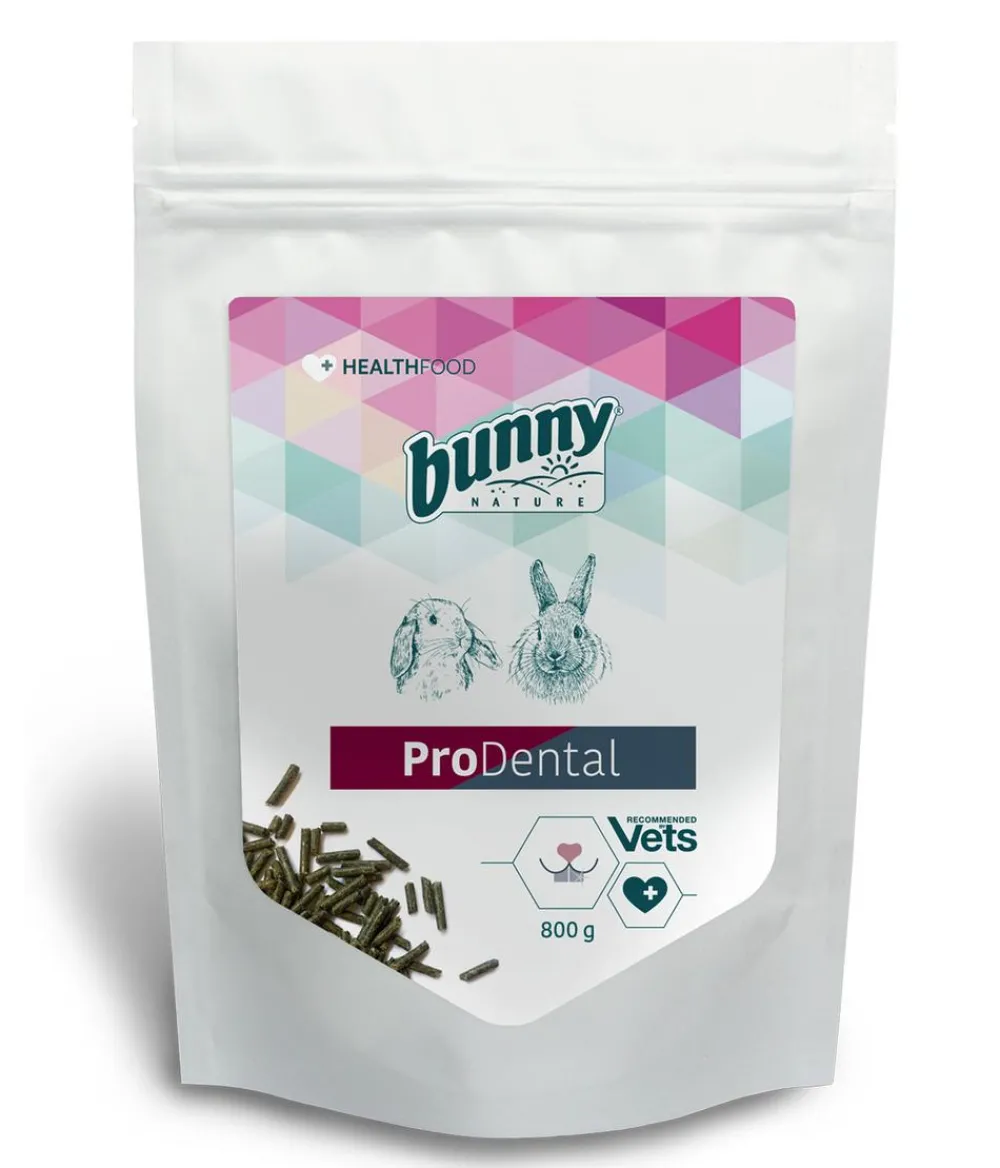 bunny NATURE bunny® NATURE Kleintierfutter Health Food & Care ProDental, 800 g Hot