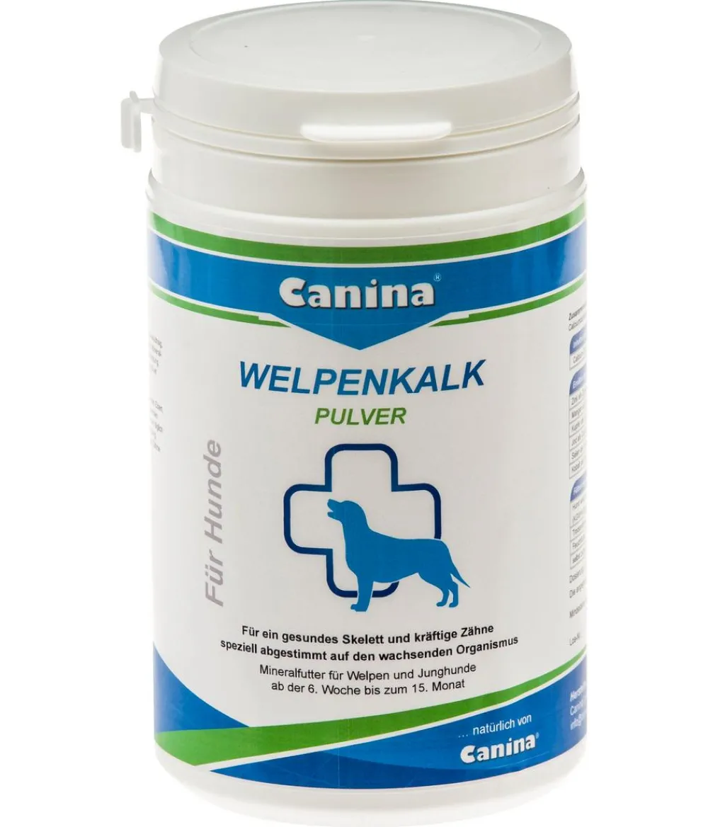 Canina® Nahrungsergänzung Für Tiere|Nahrungsergänzung Hund - Ergänzungsfutter für Hunde Welpenkalk, 300 g