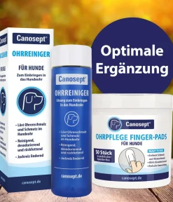 Canosept® Ohren- & Augenpflege|Hundepflege & Hygiene - Ohrreiniger für Hunde, 125 ml