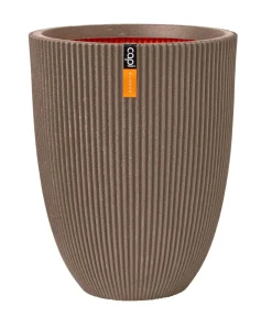 Capi Europe Kunststoff-Topf Groove hoch, konisch Taupe Outlet