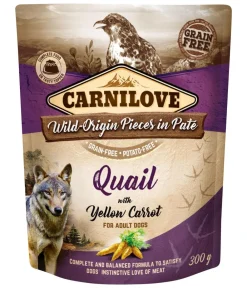 Carnilove Nassfutter für Hunde Wild-Origin Paté Adult, 300 g Discount