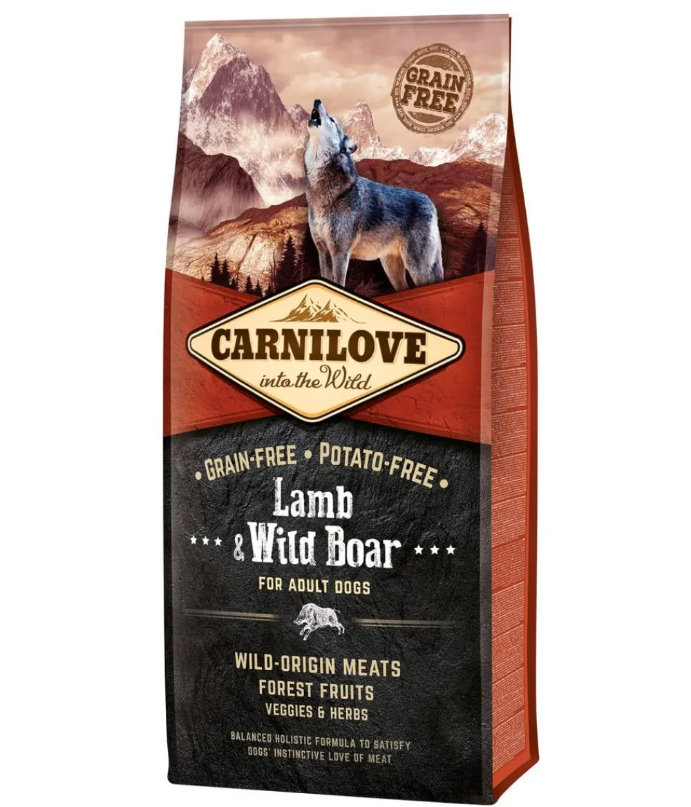 Carnilove Trockenfutter Hund > Trockenfutter für Hunde Adult, Lamm & Wildschwein