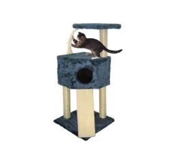 Cat Dream Kratzbäume & Kratzmöbel - Kratzbaum Eckboy Blau