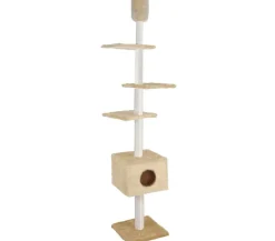 Cat Dream Kratzbäume & Kratzmöbel - Kratzturm raumhoch Beige