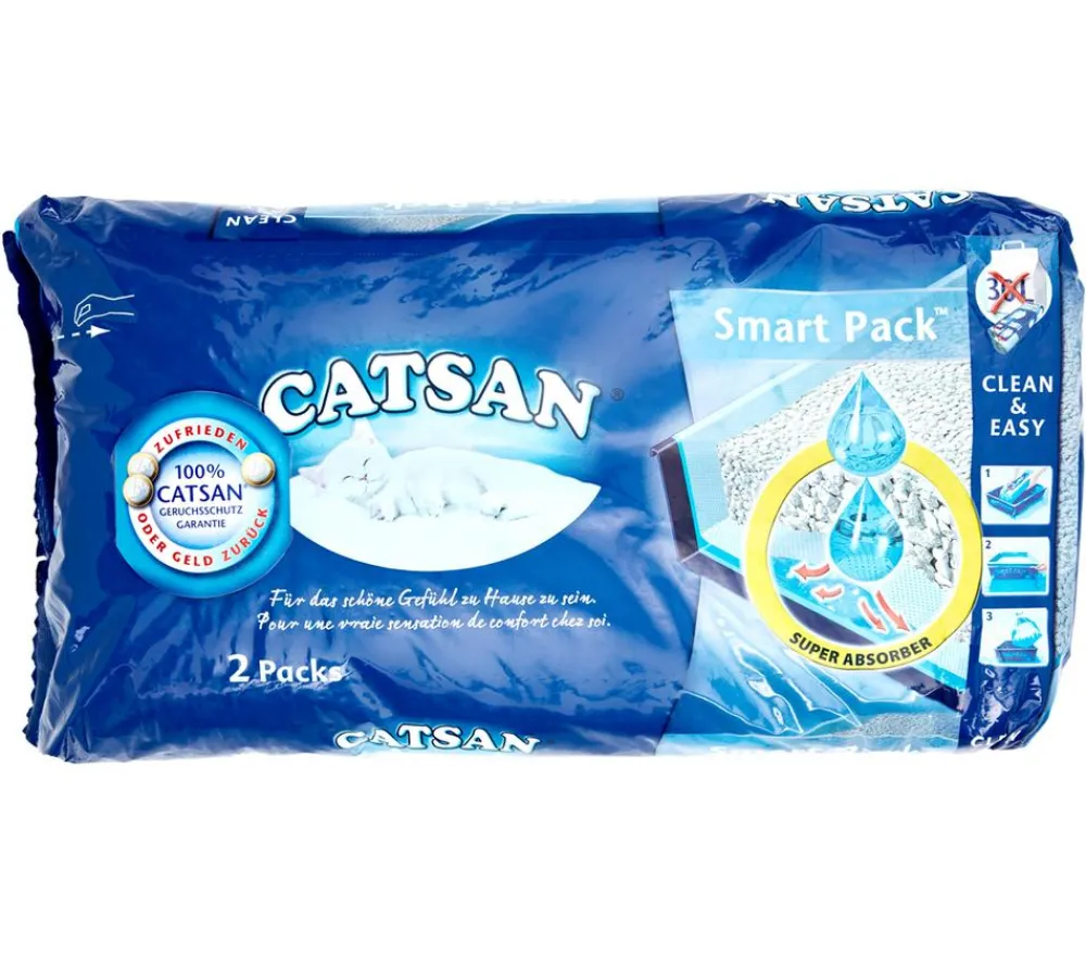 Catsan Katzenstreu > Katzenstreu Smart Pack, 3 x 2 Pack